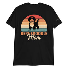 Load image into Gallery viewer, Women's soft and comfy Bernedoodle Mom t-shirt