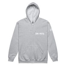 Load image into Gallery viewer, Fowl Mouth Unisex Farmer Zip Up Hoodie