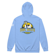 Load image into Gallery viewer, Fowl Mouth Unisex Farmer Zip Up Hoodie
