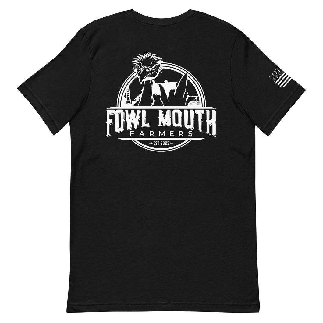 Fowl Mouth Farmer Mens t-shirt